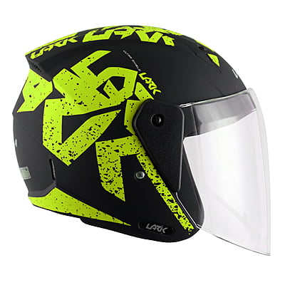 VEGA LARK VICTOR DULL BLACK NEON YELLOW C/V (M)