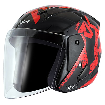 VEGA LARK VICTOR BLACK RED C/V (L)