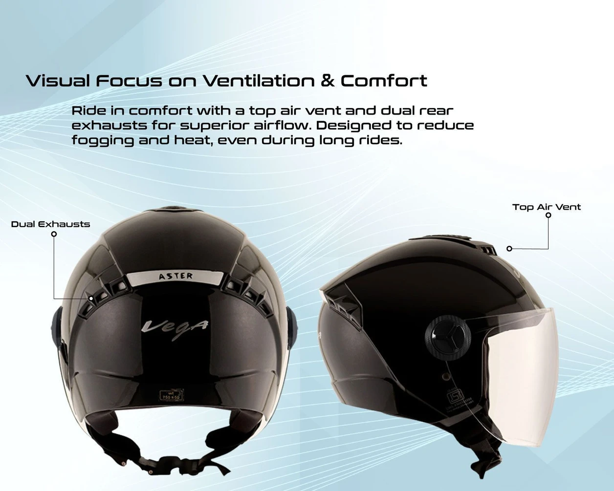 VEGA ASTER DX BLACK C/V (L) VEGA ASTER DX BLACK C/V (L)