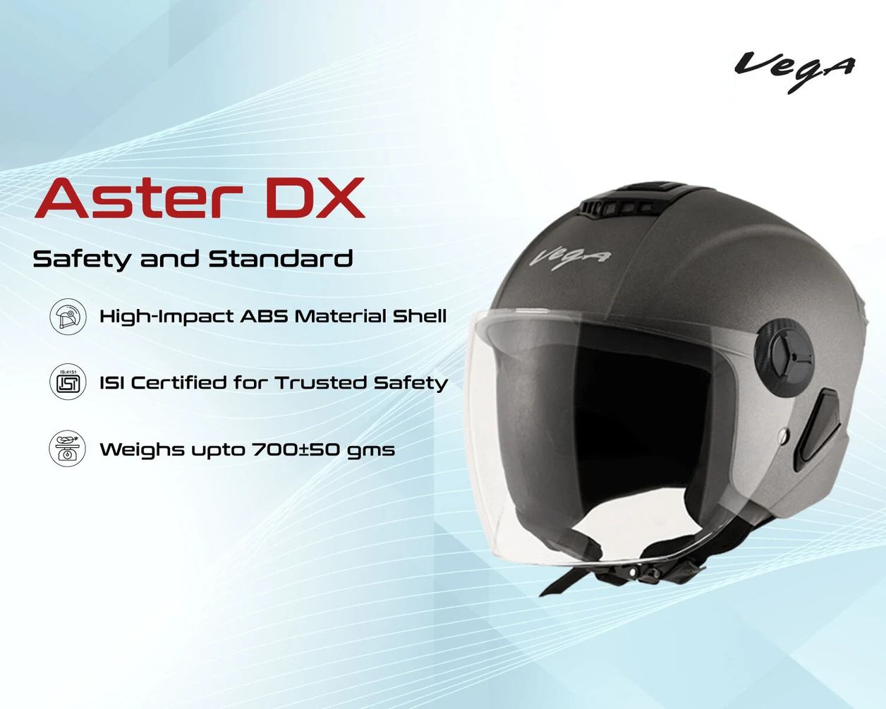 VEGA ASTER DX DULL ANTHRACITE L VEGA ASTER DX DULL ANTHRACITE L
