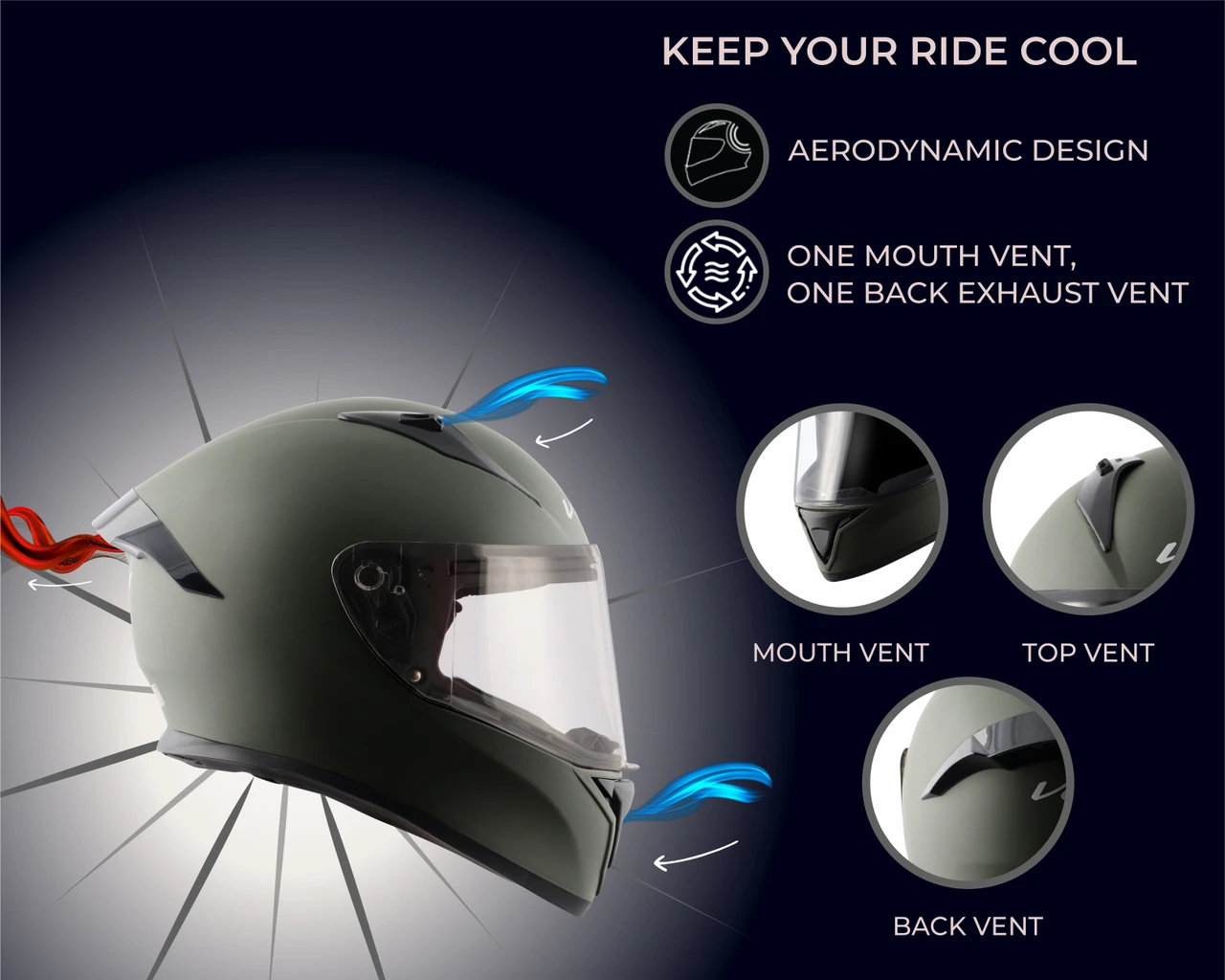 VEGA BOLT DULL BATTLE GREEN M/V (M)