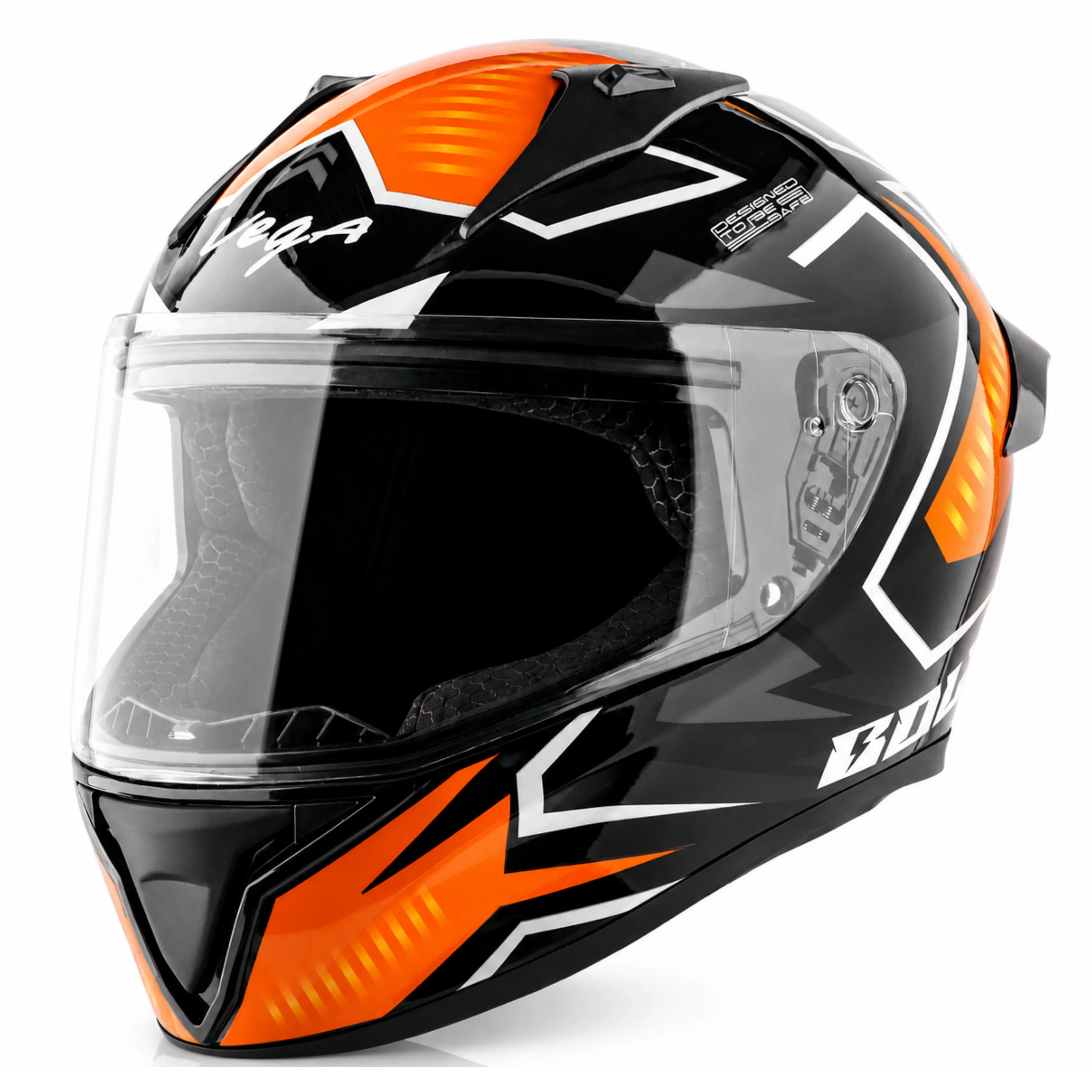 VEGA BOLT ELVES BLACK ORANGE M/V (M) VEGA BOLT ELVES BLACK ORANGE M/V (M)