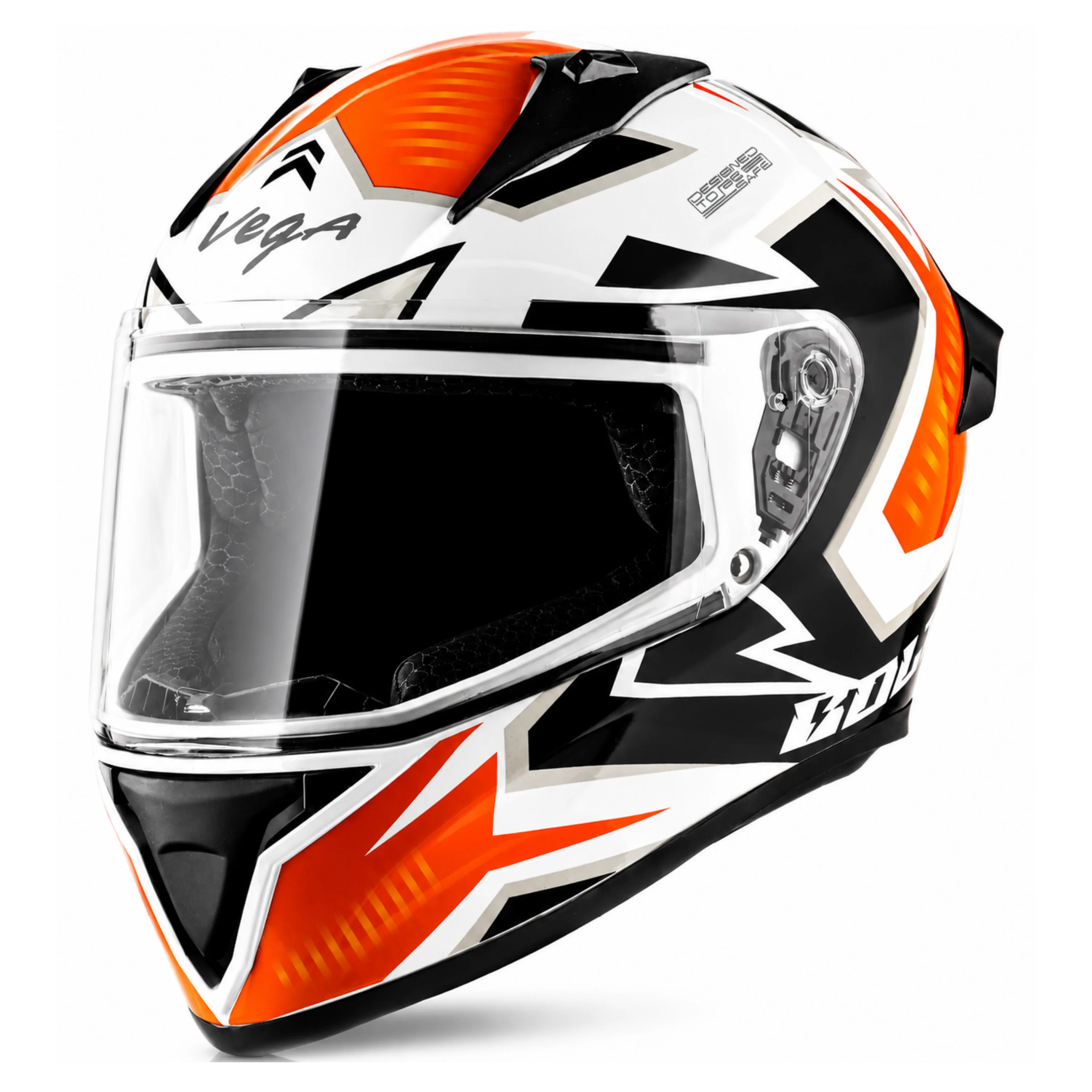 VEGA BOLT ELVES WHITE ORANGE M/V (M) VEGA BOLT ELVES WHITE ORANGE M/V (M)