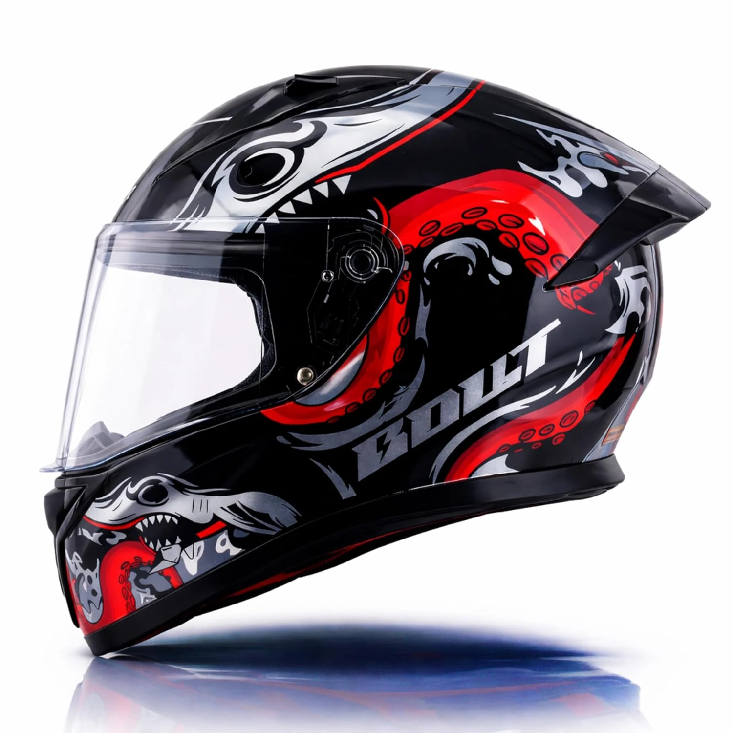 VEGA BOLT OCTOPUS BLACK RED M/V (L)