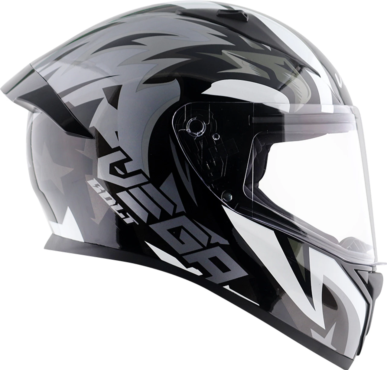 VEGA BOLT SPEEDX BLACK GREY M/V (L) VEGA BOLT SPEEDX BLACK GREY M/V (L)