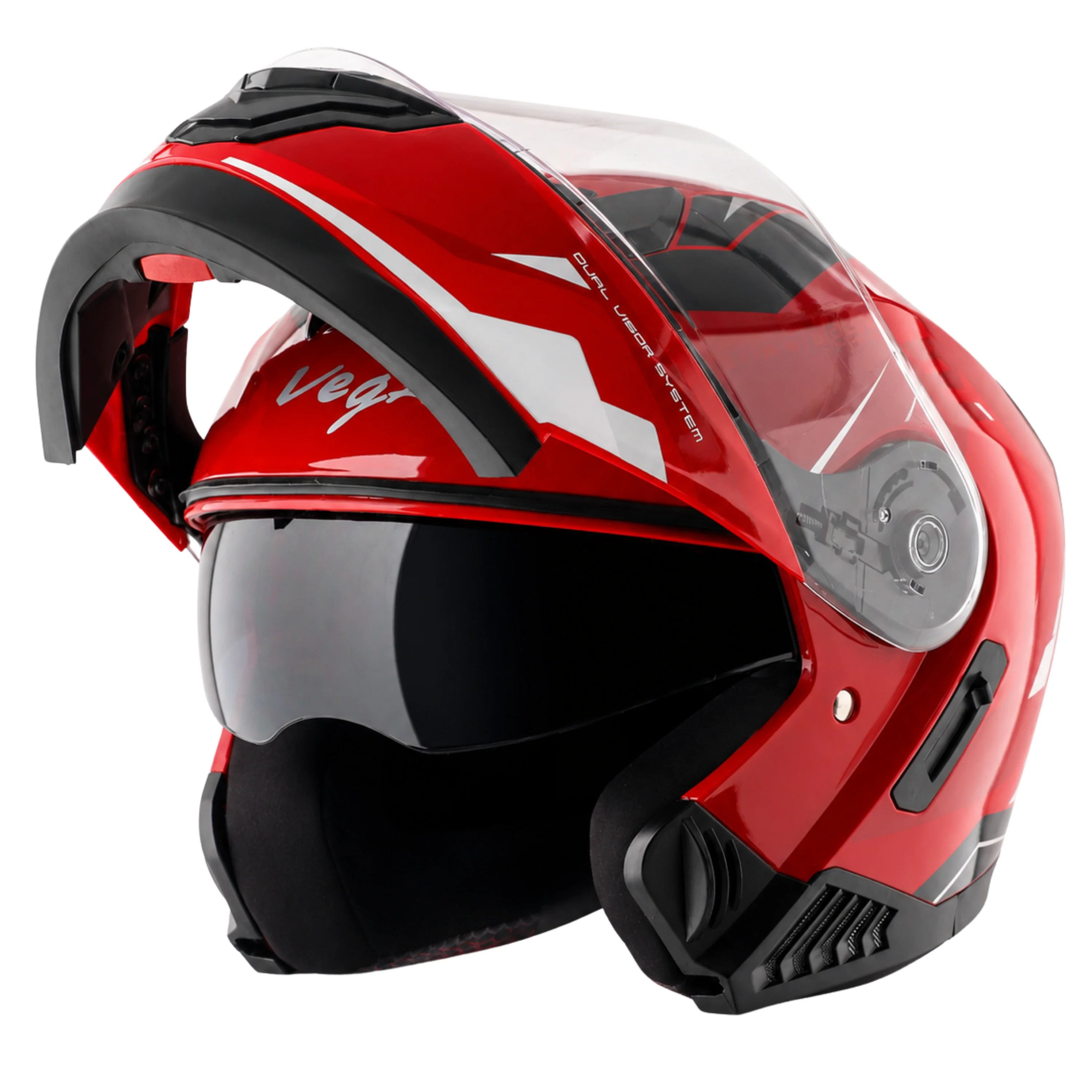 VEGA BOOLEAN DV DX SHADOW RED BLACK (XL)