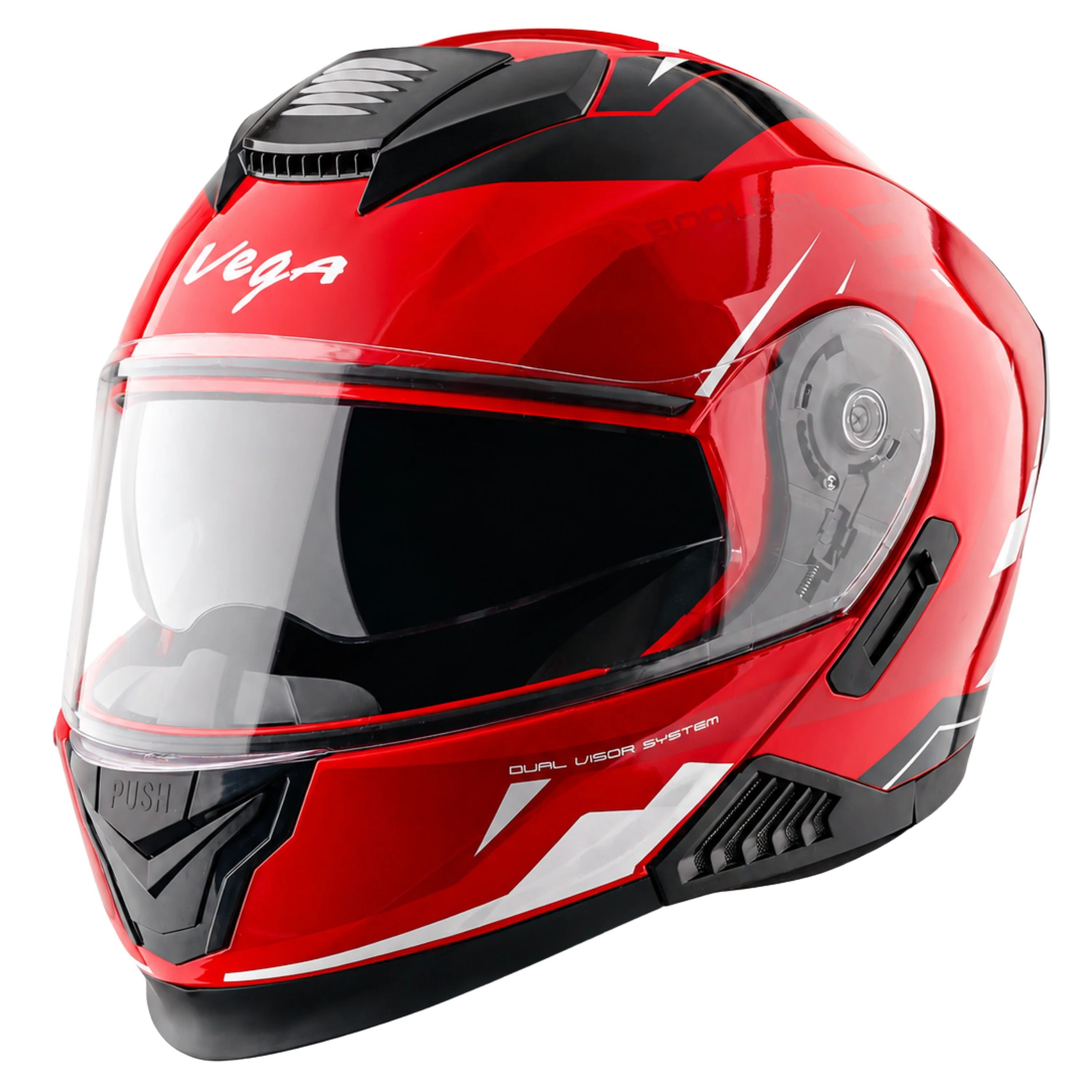 VEGA BOOLEAN DV DX SHADOW RED BLACK (XL)