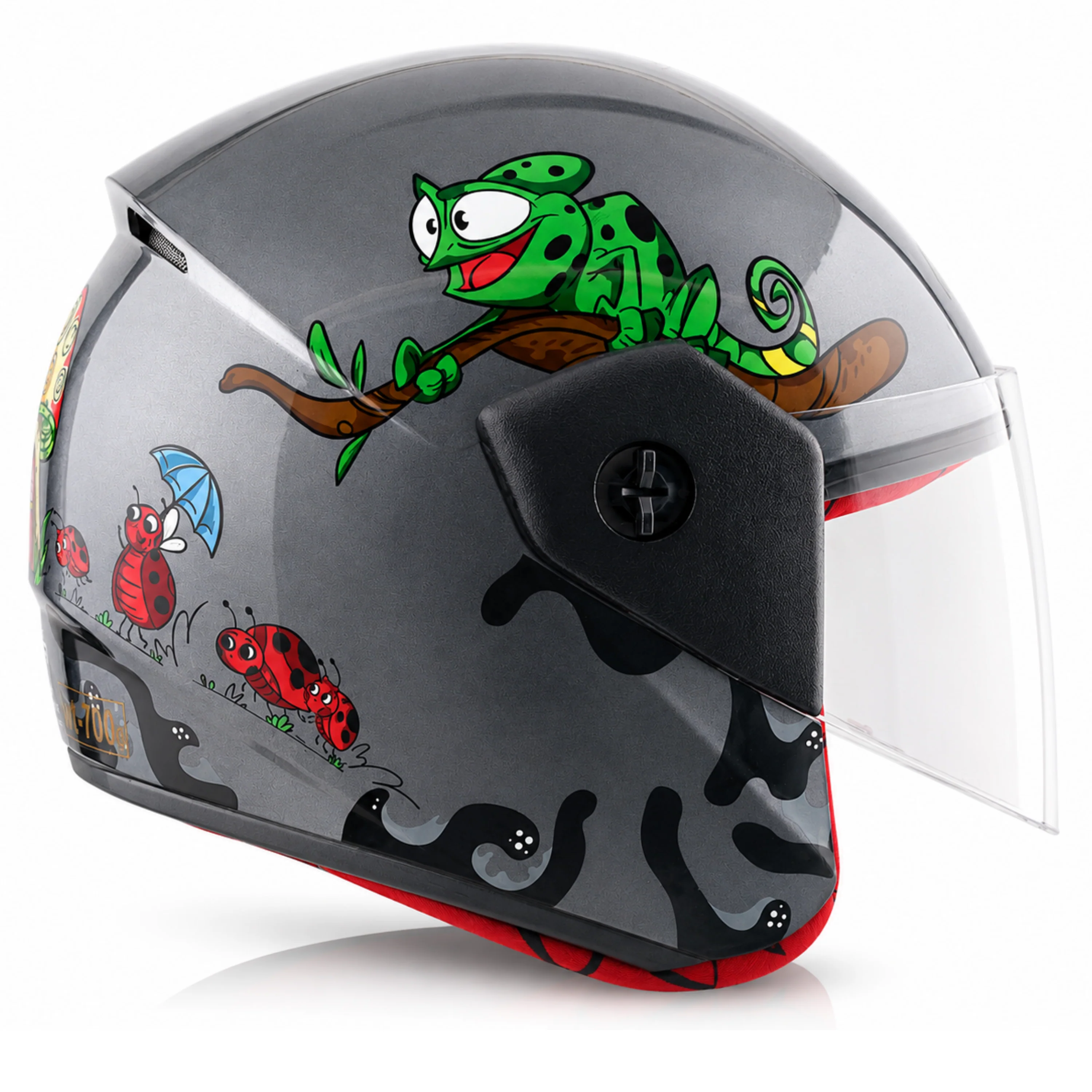 VEGA BUDS JUNIOR ANTS ANTHRACITE RED C/V XS VEGA BUDS JUNIOR ANTS ANTHRACITE RED C/V XS