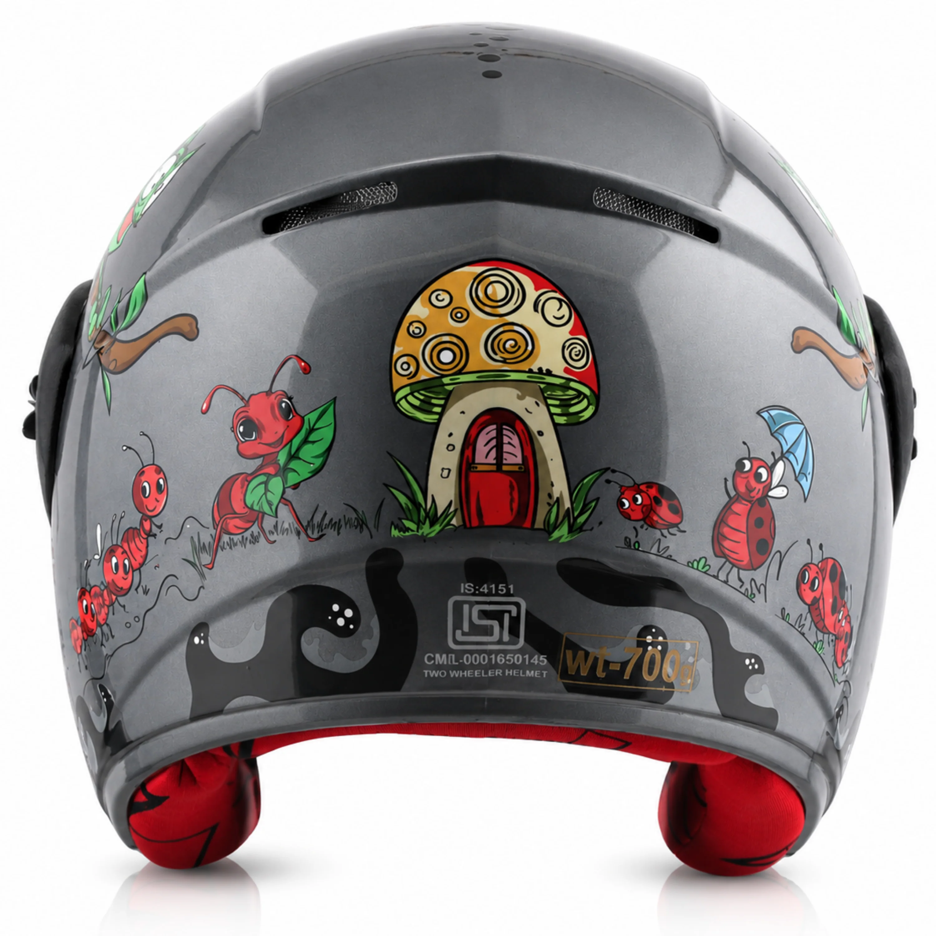 VEGA BUDS JUNIOR ANTS ANTHRACITE RED C/V XS VEGA BUDS JUNIOR ANTS ANTHRACITE RED C/V XS