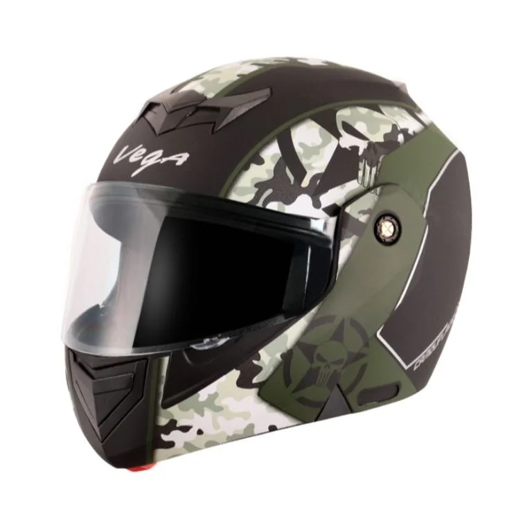 VEGA CRUX DX CAMO DULL BLACK BATTLE GREEN C/V (L) VEGA CRUX DX CAMO DULL BLACK BATTLE GREEN C/V (L)