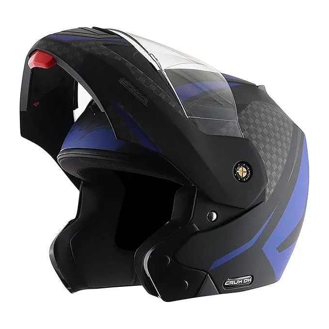 VEGA CRUX DX CHECKS DULL BLACK M.BLUE C/V (L) VEGA CRUX DX CHECKS DULL BLACK M.BLUE C/V (L)