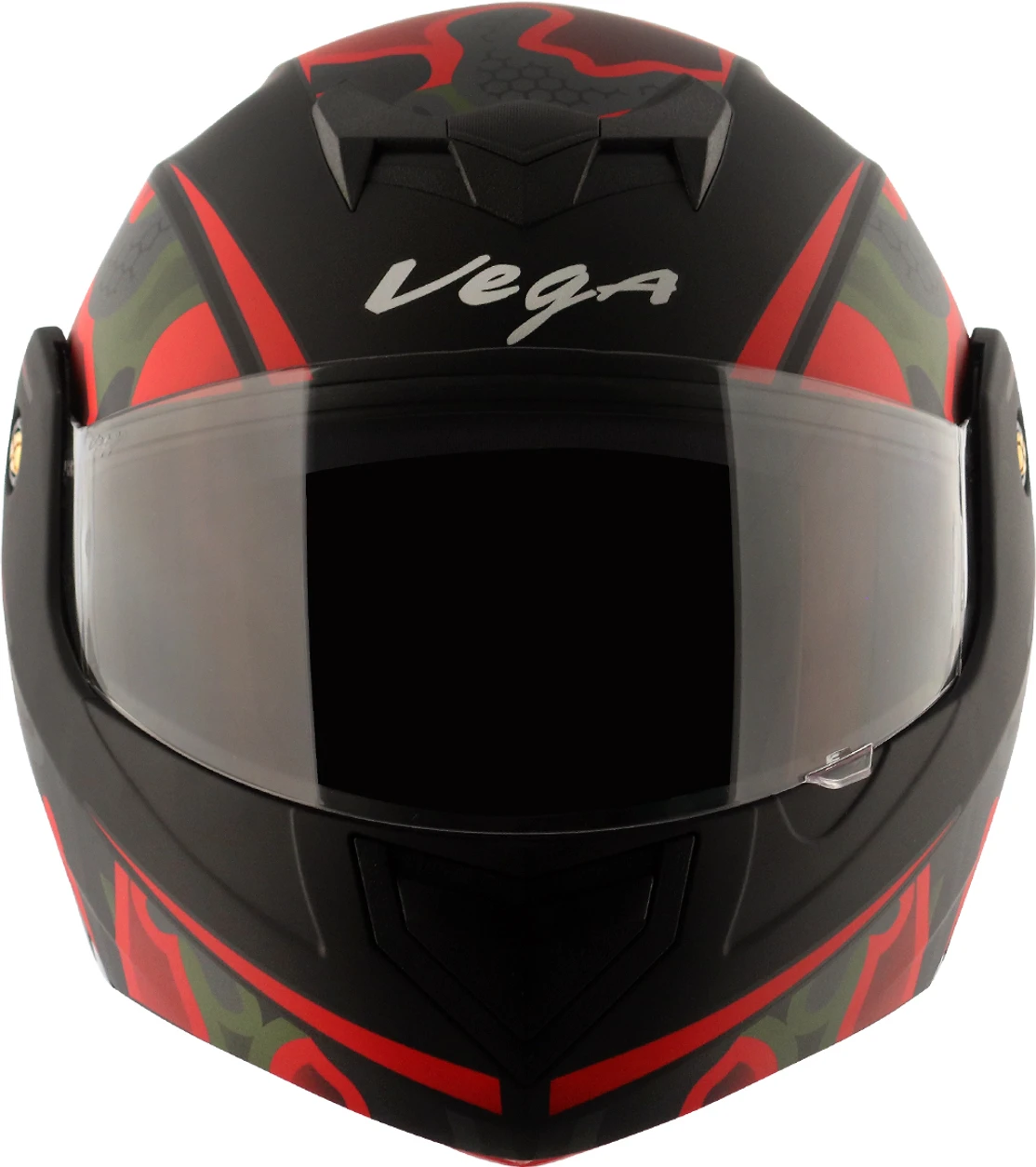 VEGA CRUX DX FIGHTER DULL BLACK RED C/V (M)