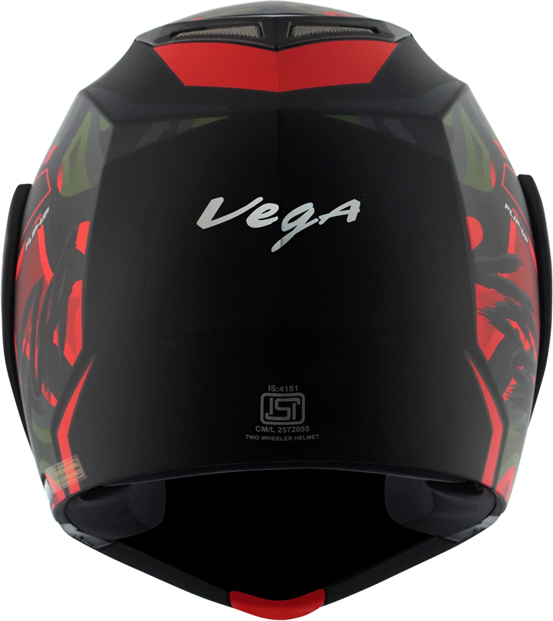 VEGA CRUX DX FIGHTER DULL BLACK RED C/V (M)