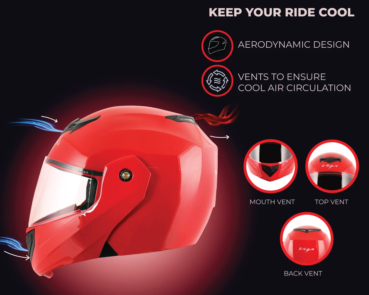 VEGA CRUX DX RED M VEGA CRUX DX RED M