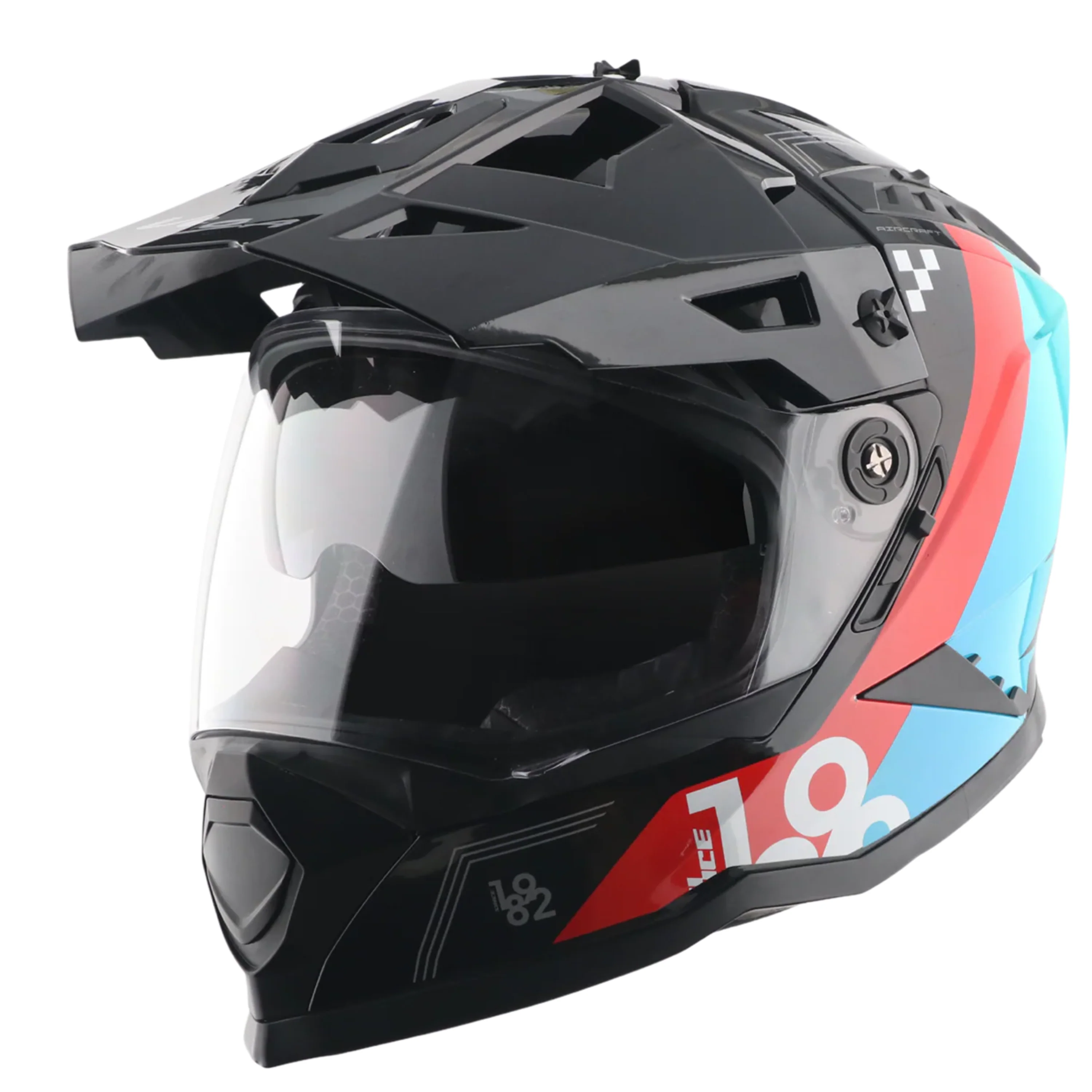 VEGA DIRT-X AIRCRAFT BLACK/RED (L)