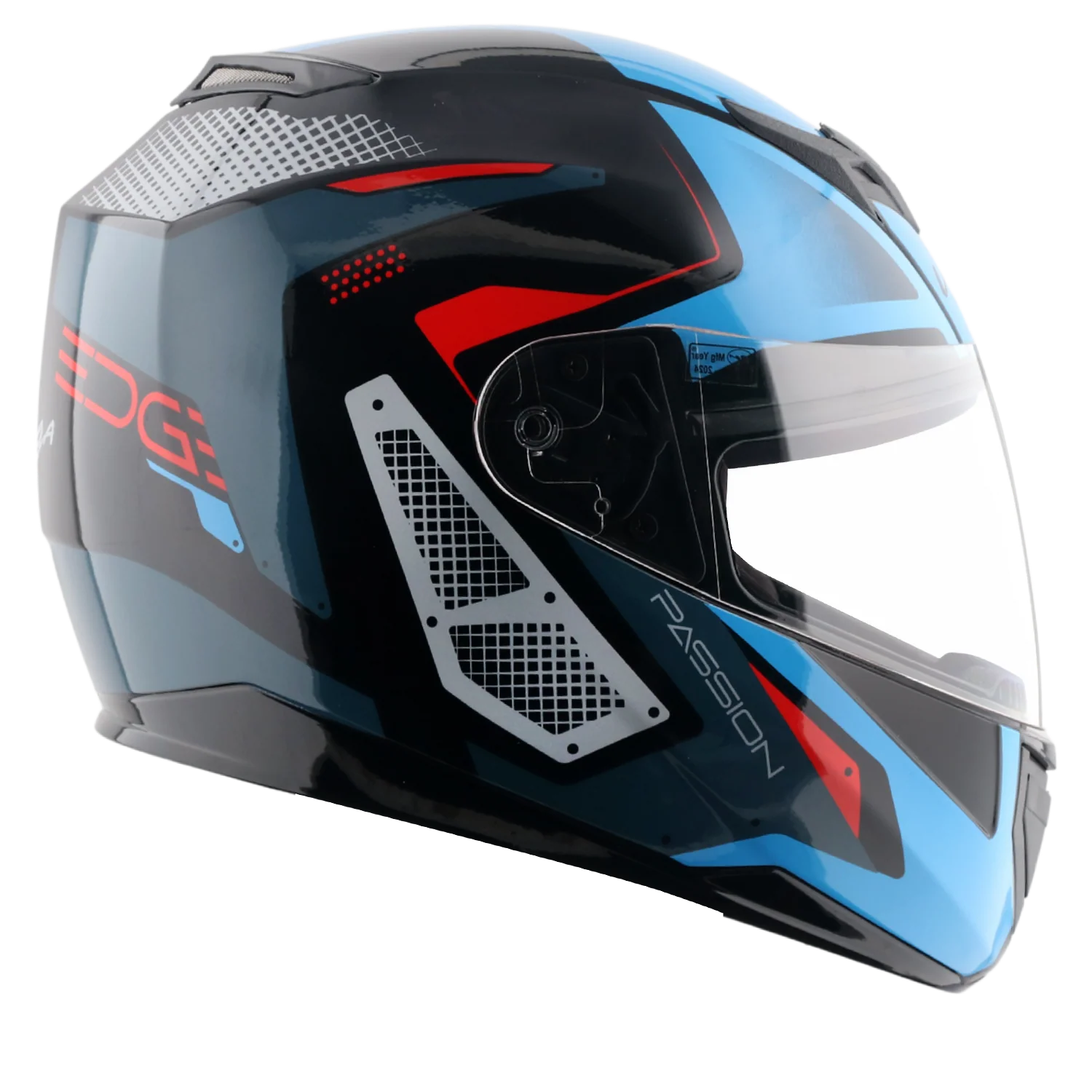 VEGA EDGE DX PASSION GR DULL BLACK/M.BLUE (L) VEGA EDGE DX PASSION GR DULL BLACK/M.BLUE (L)