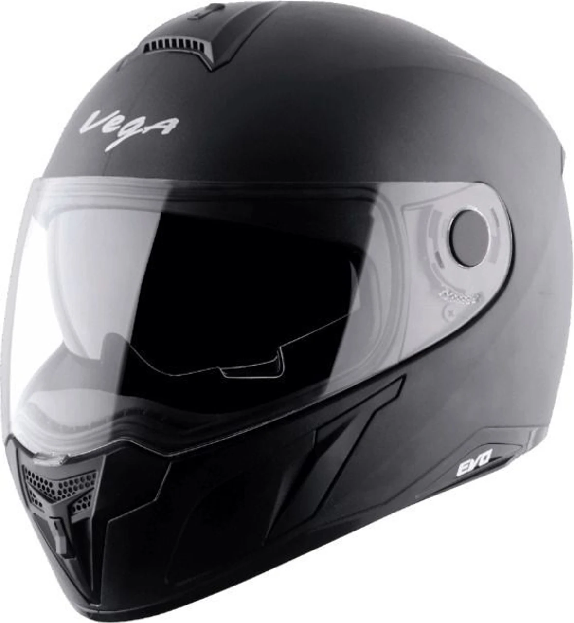 VEGA EVO BLACK DOUBLE VISOR C/V (L)