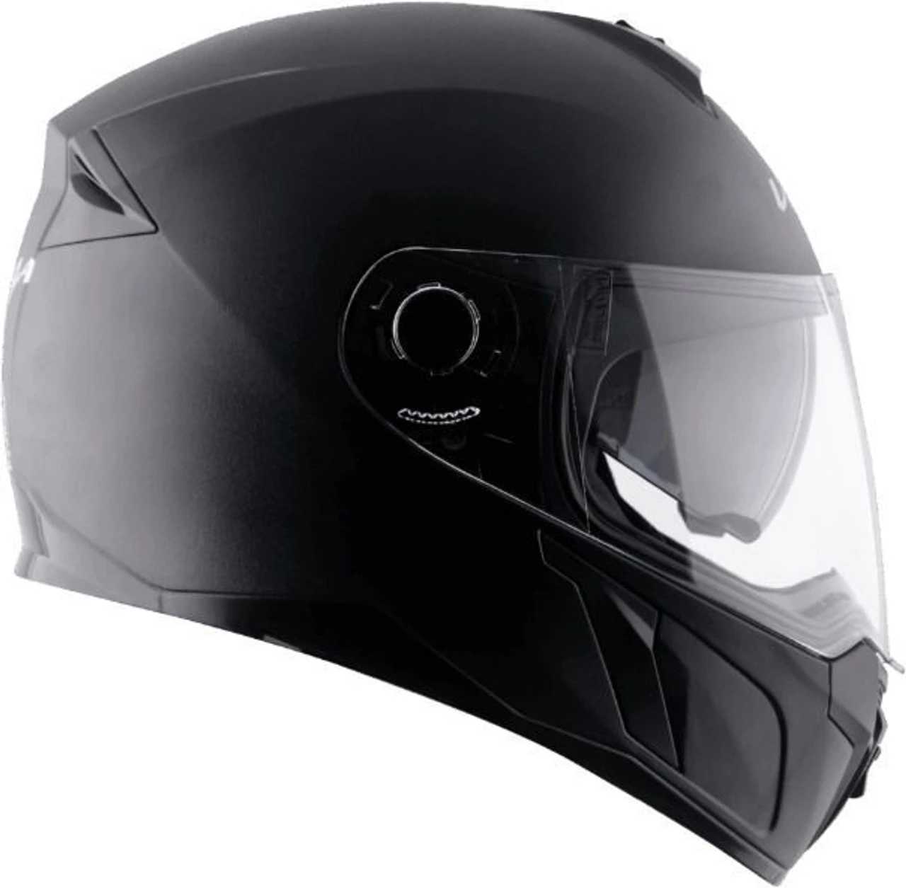 VEGA EVO BLACK DOUBLE VISOR C/V (L)