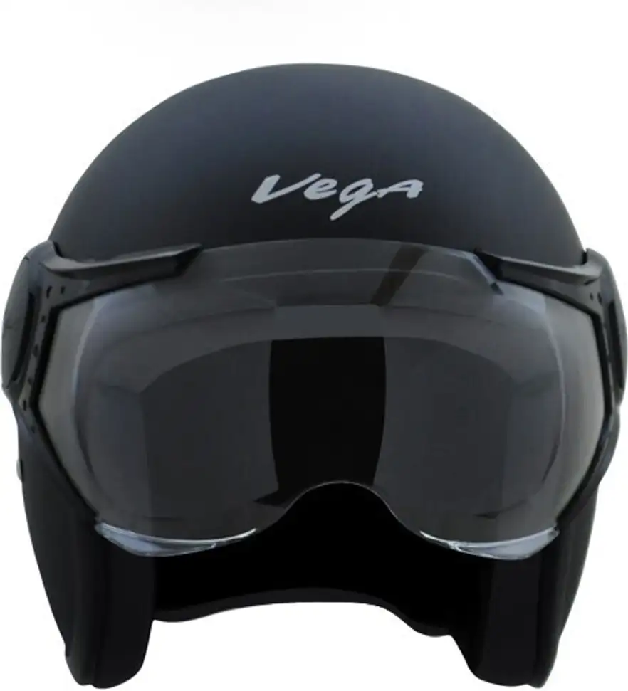 VEGA JET W/VISOR BLACK C/V (L) VEGA JET W/VISOR BLACK C/V (L)