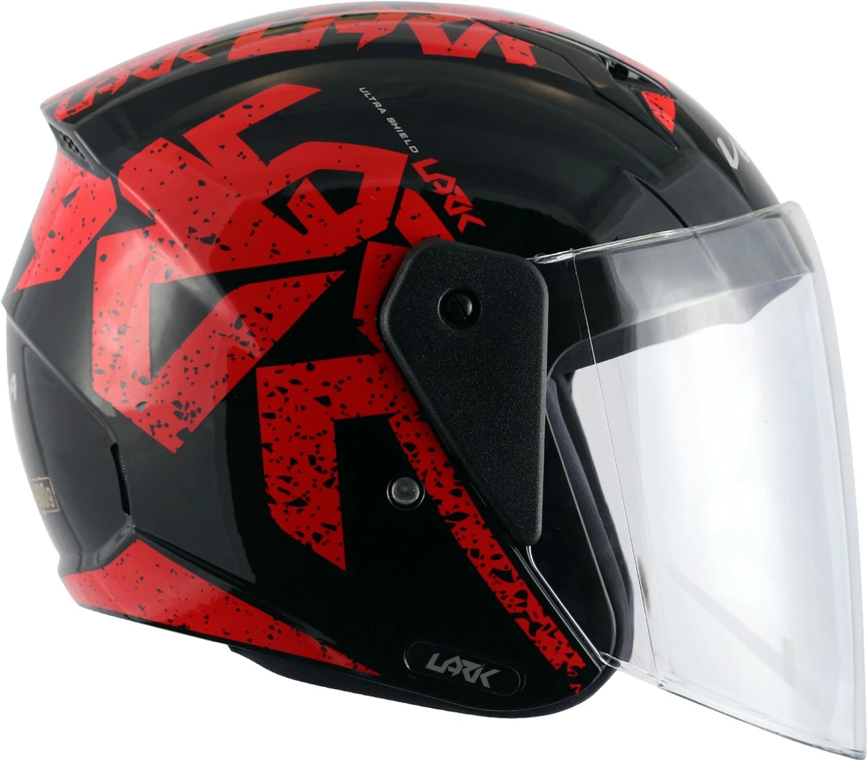 VEGA LARK VICTOR DULL BLACK RED C/V (L) VEGA LARK VICTOR DULL BLACK RED C/V (L)