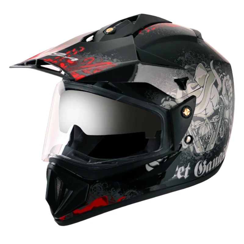 VEGA OFFROAD D/V GANGSTER BLACK RED (L) VEGA OFFROAD D/V GANGSTER BLACK RED (L)
