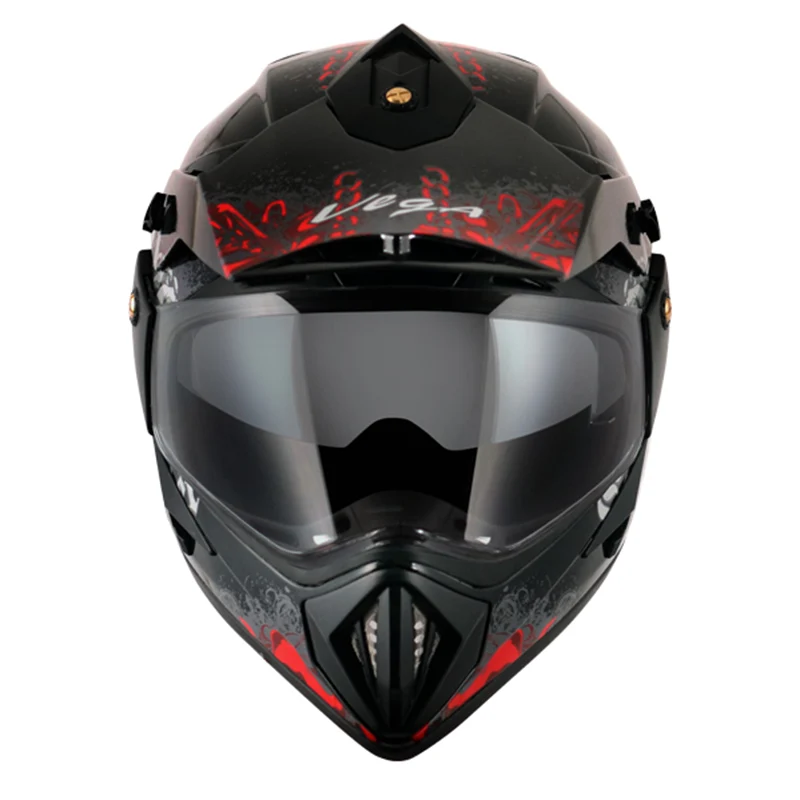 VEGA OFFROAD D/V GANGSTER BLACK RED (L) VEGA OFFROAD D/V GANGSTER BLACK RED (L)