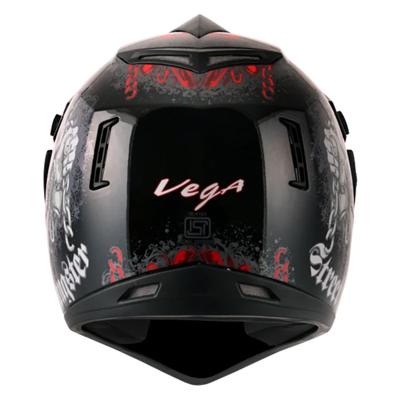 VEGA OFFROAD D/V GANGSTER BLACK RED (L) VEGA OFFROAD D/V GANGSTER BLACK RED (L)