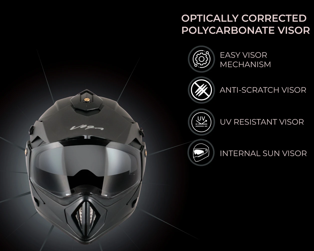 VEGA OFFROAD D/V BLACK (L) VEGA OFFROAD D/V BLACK (L)
