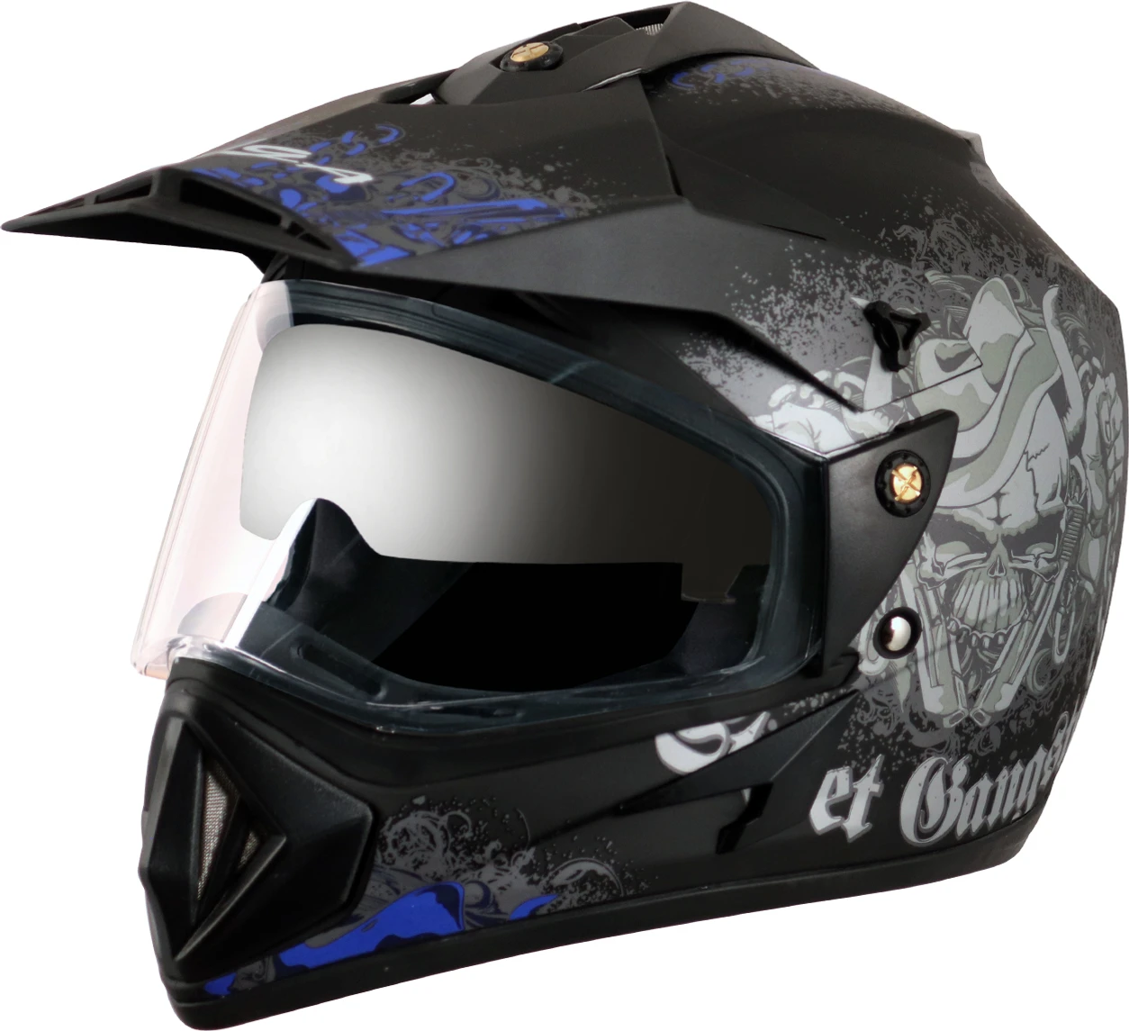 VEGA OFFROAD D/V GANGSTER BLACK M.BLUE (M) VEGA OFFROAD D/V GANGSTER BLACK M.BLUE (M)