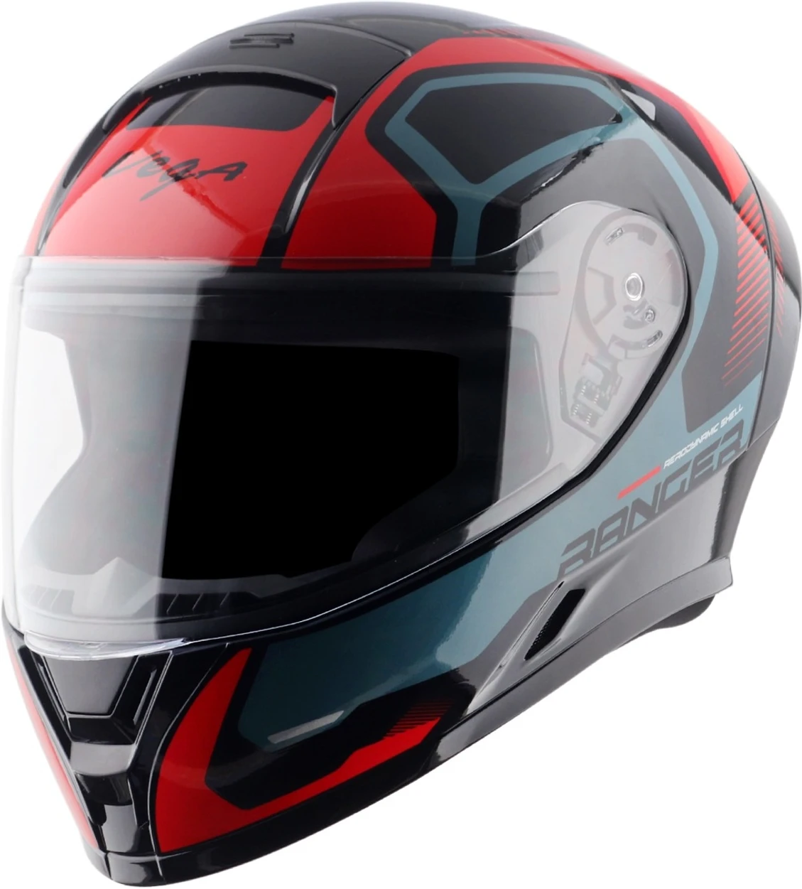 VEGA RANGER DX CREW BLACK RED C/V (M)