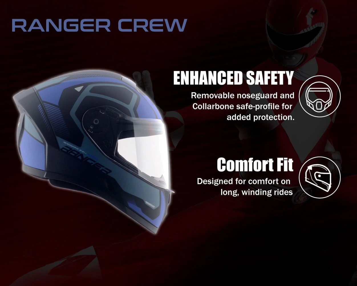 VEGA RANGER DX CREW DULL BLACK M.BLUE C/V (L) VEGA RANGER DX CREW DULL BLACK M.BLUE C/V (L)