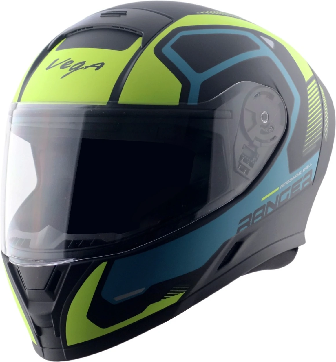 VEGA RANGER DX CREW DULL BLACK NEON YELLOW C/V (L) VEGA RANGER DX CREW DULL BLACK NEON YELLOW C/V (L)