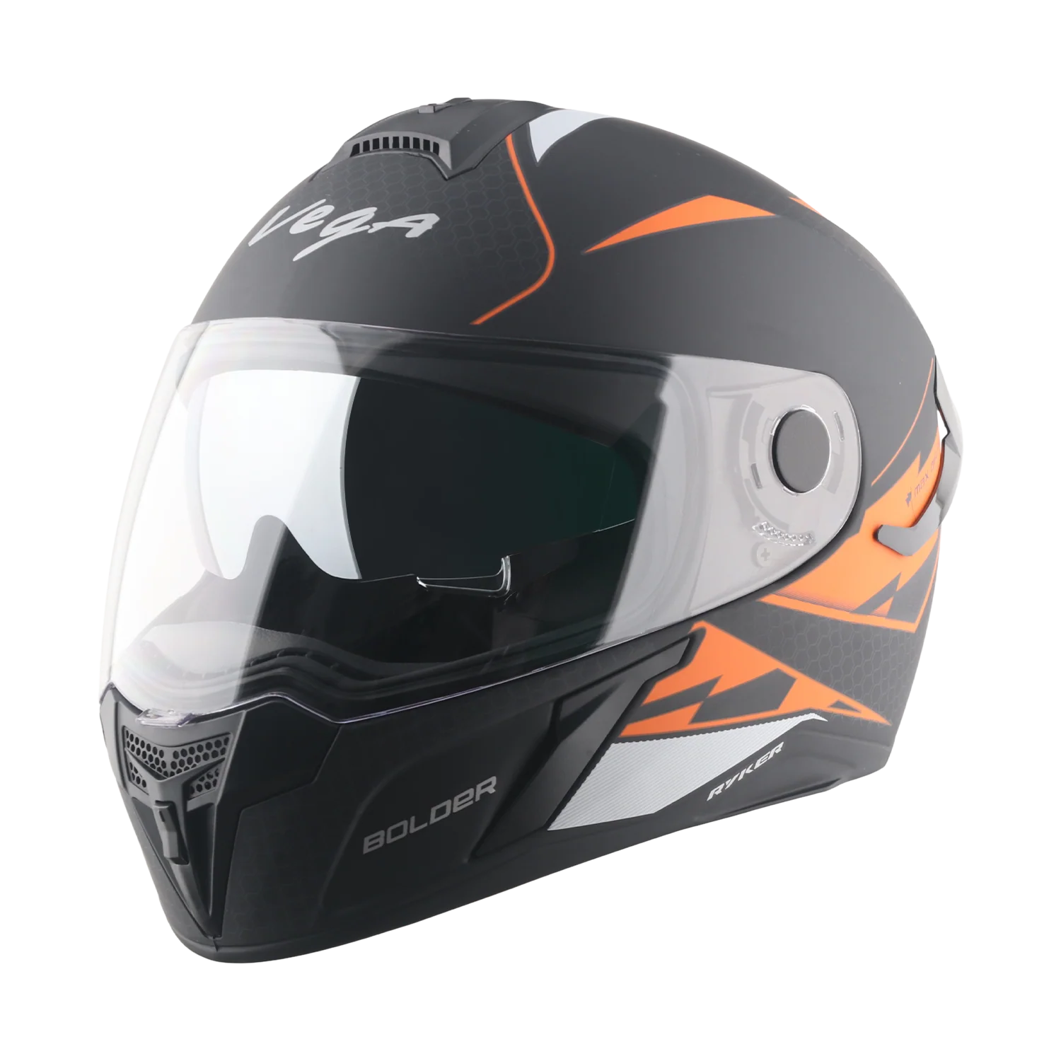 VEGA RYKER D/V BOLDER DULL BLACK ORANGE M