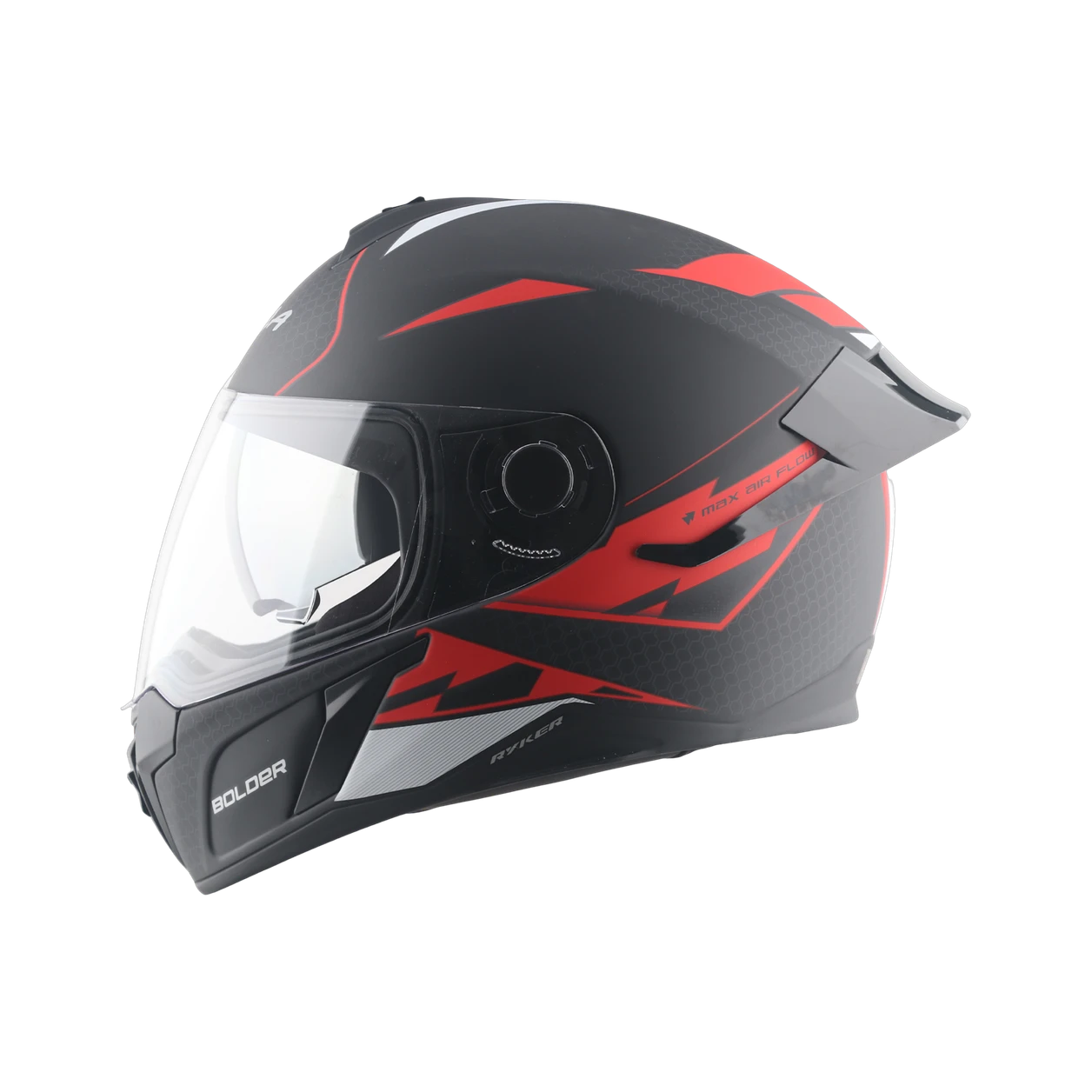 VEGA RYKER D/V BOLDER DULL BLACK RED (M)