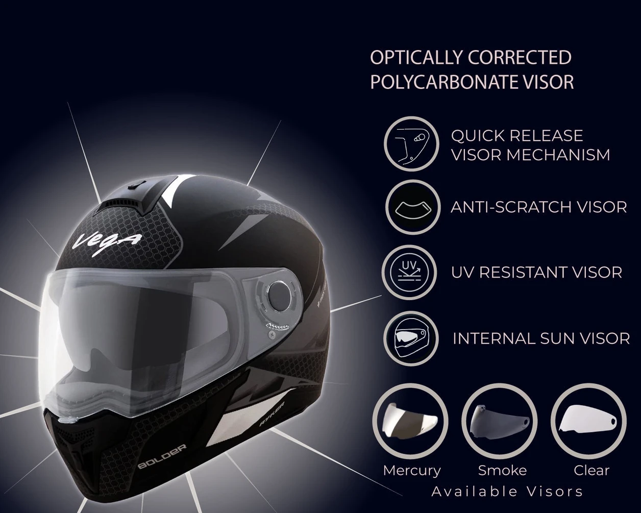 VEGA RYKER D/V BOLDER DULL BLACK SILVER M VEGA RYKER D/V BOLDER DULL BLACK SILVER M