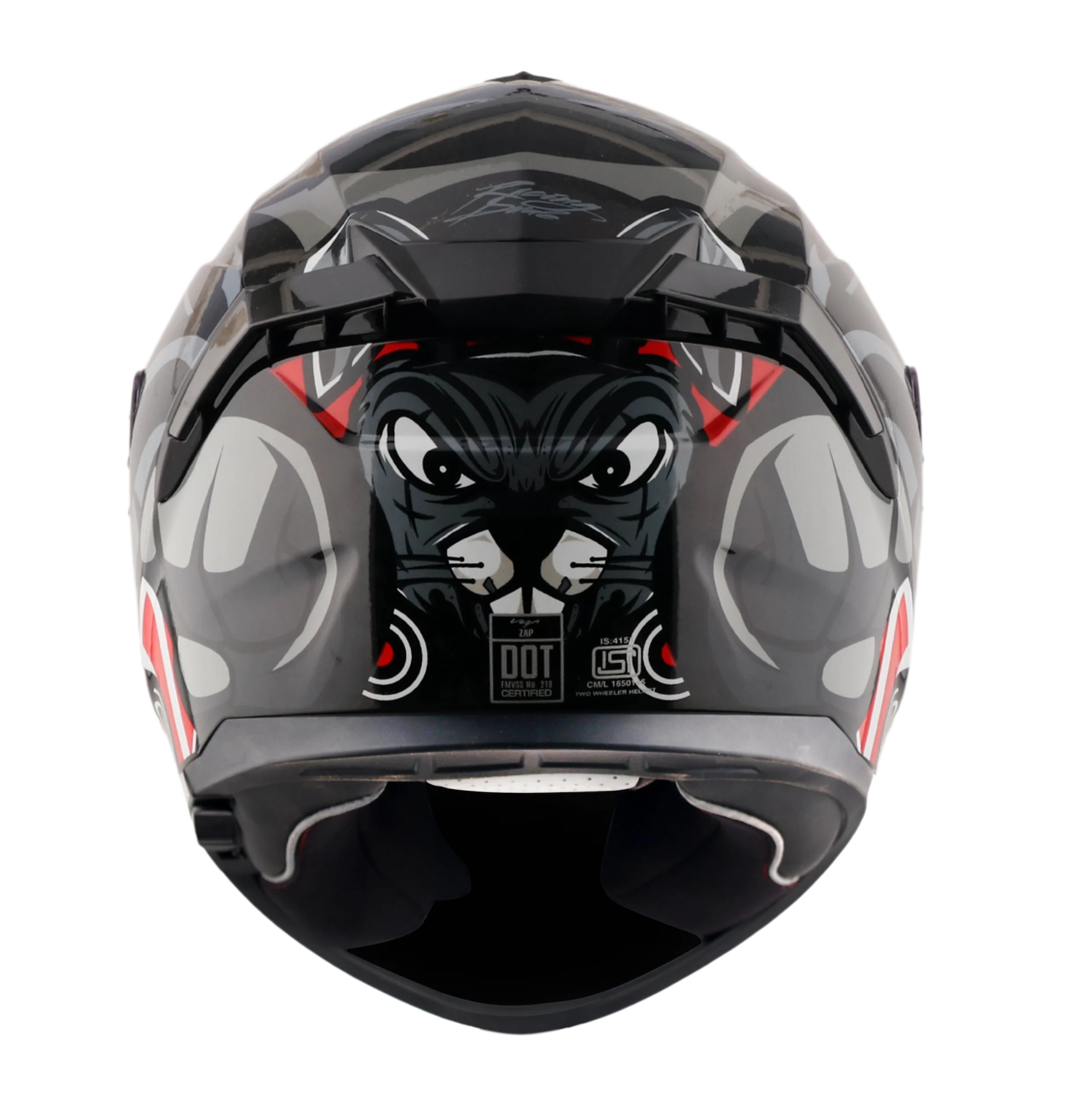 VEGA ZAP DUDE BLACK/RED D/V (L)