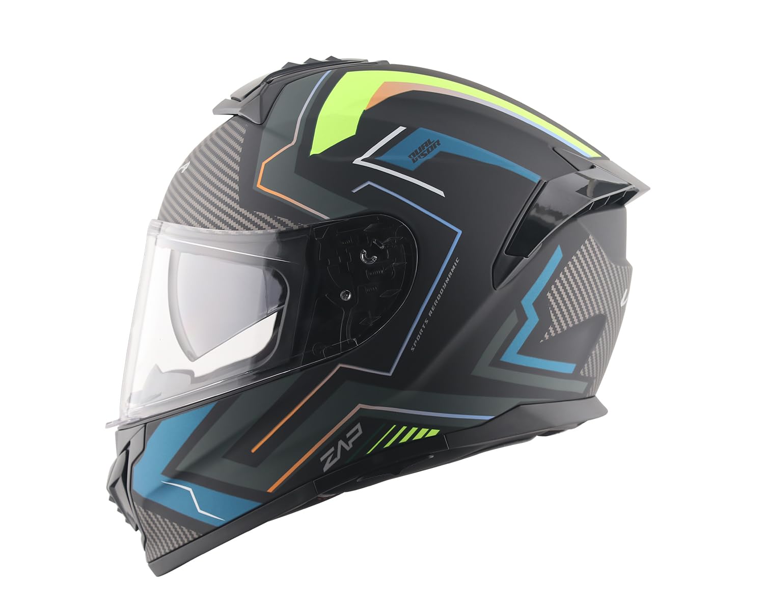 VEGA ZAP EXPLORE BLACK/BLUE D/V (XL)