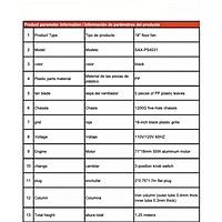 Ventilador Pedestal - SAX - PS4531