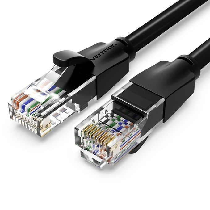 VENTION CAT6 UTP PATCH CORD CABLE BLACK