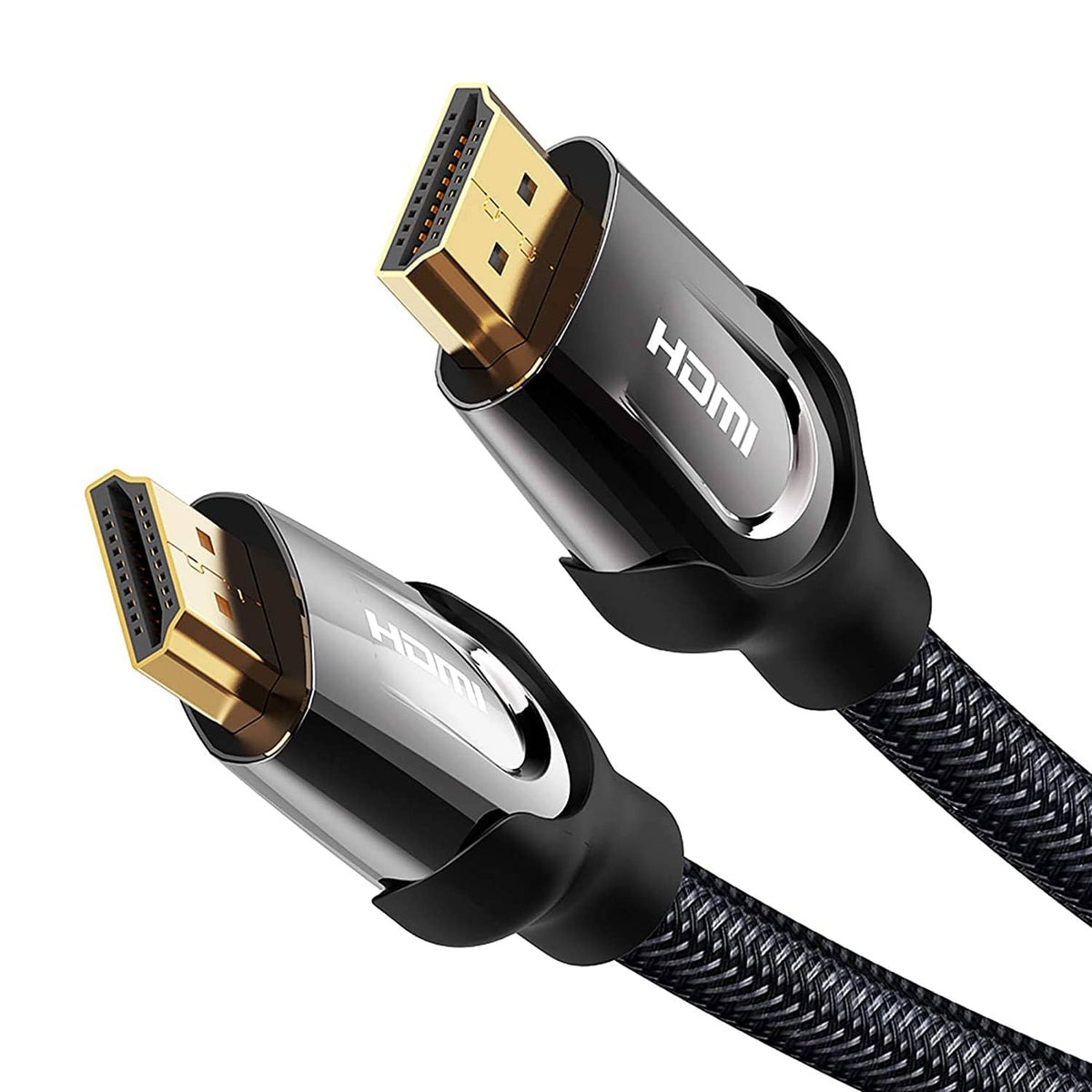 VENTION NYLON BRAIDED HDMI CABLE BLACK METAL TYPE