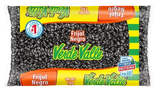 VERDE VALLE FRIJOL NEGRO 1 KG