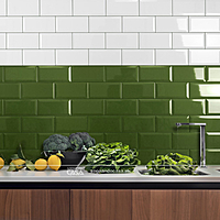 Faianta FABRESA, BISELADO VERDE BOTELLA BX 10X20, 19729, mp/cutie 1