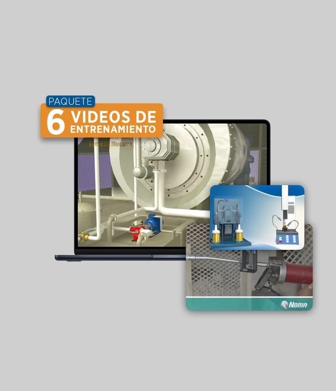 Kit de videos: Entrenamiento en lubricación Noria (6 dvd´s)