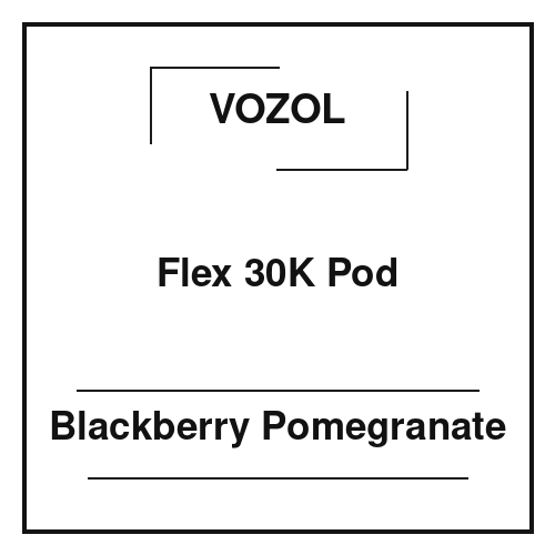 Vozol Flex 30K Pod Blackberry Pomegranate