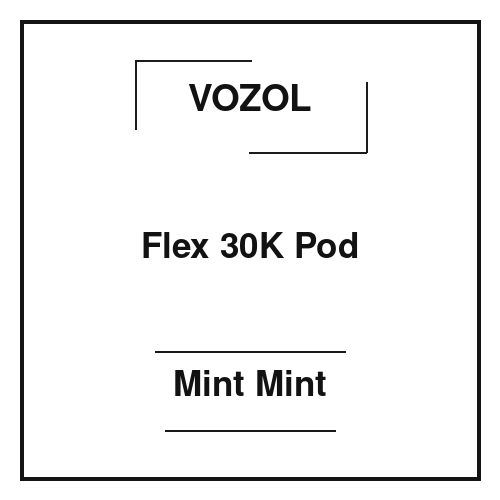 Vozol Flex 30K Pod Mint Mint