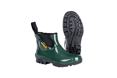 Shova Green Chelsea Ankle Gumboot