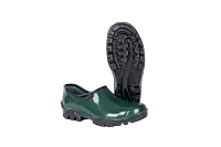 Shova Green Black Slip-on Shoe