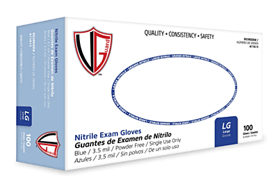 VGuard® Blue Nitrile Chemo Exam Glove