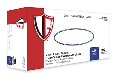 VGuard® Clear Vinyl Powder-Free Exam Glove VGuard® Clear Vinyl Powder-Free Exam Glove