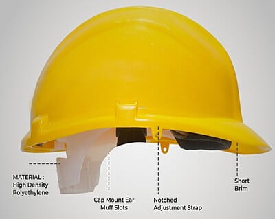 Safety Helmet Non Ventilated Vaultex Safety Helmet Non Ventilated Vaultex